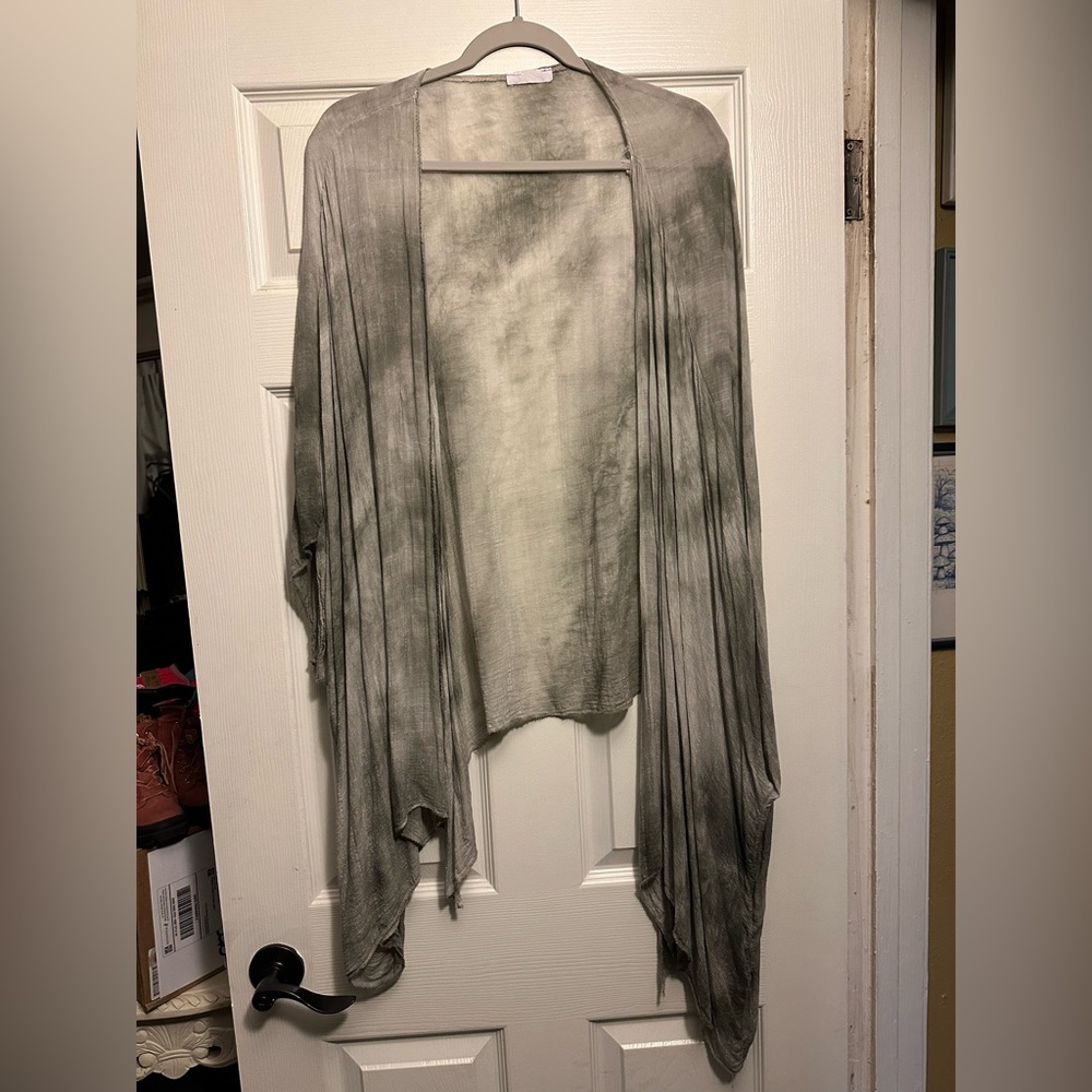SCANDAL Green tie dye Kimono